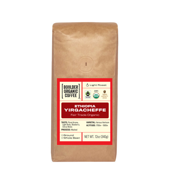 Ethiopian Yirgacheffe, Fair Trade & Organic 3